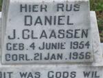 CLAASSEN Daniel J. 1954-1956