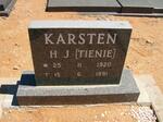 KARSTEN H.J. 1920-1991