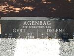 AGENBAG Gert 1922-2004 & Delene 1925-1991