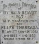 BEAVITT Reginald 1890-1967 & Ellen Thereasa CHILDS 1893-1983