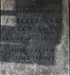 CLEMITSON Estellle Anne 1932-2001