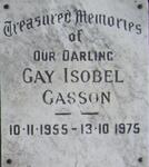 GASSON Gay Isobel 1955-1975