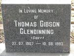 GLENDINNING Thomas Gibson 1907-1993