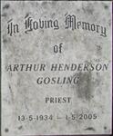 GOSLING Arthur Henderson 1934-2005