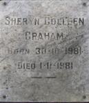 GRAHAM Sheryn Colleen 1981-1981