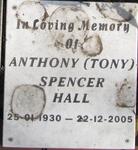 HALL Anthony Spencer 1930-2005