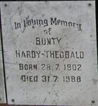 THEOBALD Bunty Hardy 1902-1988