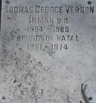 INMAN Thomas George Vernon 1904-1989
