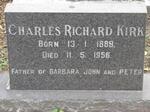KIRK Charles Richard 1889-1956