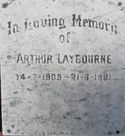 LAYBOURNE Arthur 1909-1991