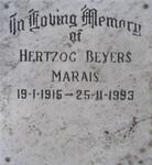 MARAIS Herzo Beyers 1915-1993