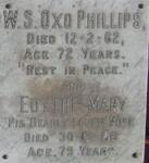 PHILLIPS  W.S. Oxo 1890-1962 & Edythe Mary 1887-1966