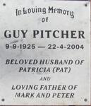 PITCHER Guy 1925-2005