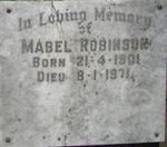 ROBINSON Mabel 1901-1971