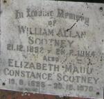 SCOTNEY William Allen 1892-1964 & Elizabeth Maud 1895-1970