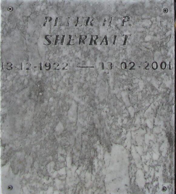 SHERRATT Peter H.P. 1922-2001