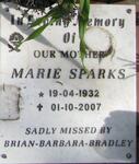 SPARKS Marie 1932-2007