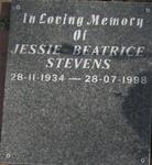 STEVENS Jessie Beatrice 1934-1998