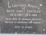 TAYFIELD Ruth Janet 1921-1986