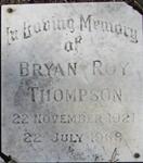 THOMPSON Bryan Roy 1921-1968