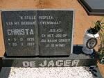 JAGER Christa, de 1935-1997