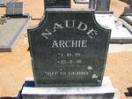 NAUDÉ Archie 1929-1995