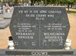 GOUWS Hermanus Hendrik 1913-1988 & Wilhelmina Hendrika SCHOLTZ 1909-2001
