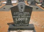 LOOTS George Phillipus 1949-1988