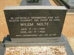 NOLTE Willem 1901-1982