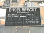 ENGELBRECHT Barend J. 1910-1990 & Barbara C.P. JANSEN VAN RENSBURG 1913-1988