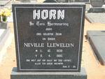HORN Neville Llewellyn 1938-1980
