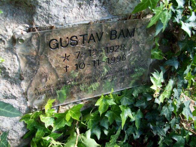 BAM Gustav 1928-1996