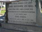 HAUMANN Jozua Jacobus 1874-1957 & Anna Magdalena ROUX 1875-1956