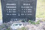 OELOFSEN Johannes Theodorus 1887-1971 & Maria Elizabeth 1892-1979