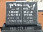 LINDE Barend Johannes, van der 1921-2006 & Hester Sophia 1925-2005