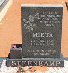STEENKAMP Mieta  1942-2006