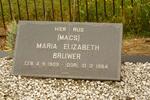 BRUWER Maria Elizabeth 1909-1984
