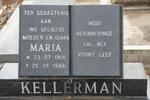 KELLERMAN Maria 1914-1988