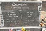 BERNHARDT Garrit Peter 1914-1976 & Minnie 1922-2005