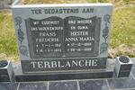 TERBLANCHE Frans Frederik 1912-1993 & Hester Anna Maria 1905-1998
