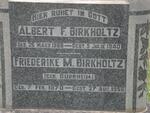 BIRKHOLTZ Albert F. 1865-1940 & Frederike M. DURRHEIM 1870-1956