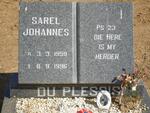 PLESSIS Sarel Johannes, du 1959-1996 