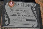 LINDE Daniël Michiel, van der 1938-2005 & Catharina Johanna DE WET 1940-