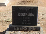 EBERSOHN Gertruida 1957-1976