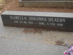 DEACON Isabella Johanna 1913-1998