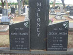 MALONEY Annis Francis 1909-1982 & Cecilia Jacoba 1912-1985