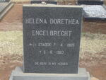 ENGELBRECHT Helena Dorethea, nee VAN STADEN 1905-1983