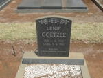 COETZEE Lenie 1900-1983