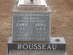 ROUSSEAU Gawie J.J. 1912-1984 & Anna J.A.G. 1918-1991
