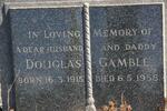 GAMBLE Douglas 1915-1958